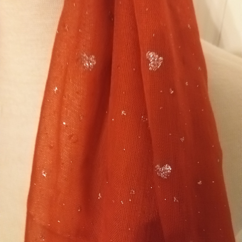 Red Coline Scarf - Picture 2 of 3